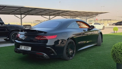 Mercedes S63 Coupe original brabus kit-5