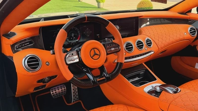 Mercedes S63 Coupe original brabus kit-8