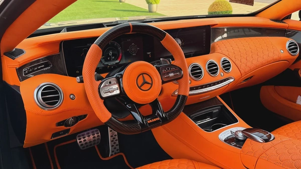 Mercedes S63 Coupe original brabus kit