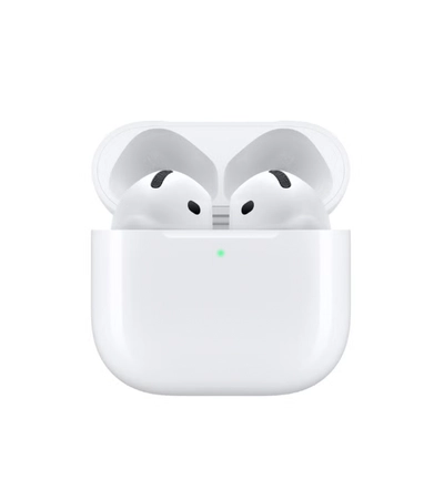 Apple AirPods 4 Wireless Earbuds, Bluetooth Headphones, Personalized Spatial Audio, Sweat and Water Resistant-0