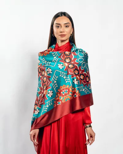Silk Road - Ancient Quba Scarf (Large)-1