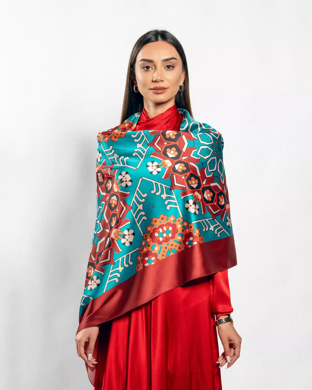 Silk Road - Ancient Quba Scarf (Large)-1-1