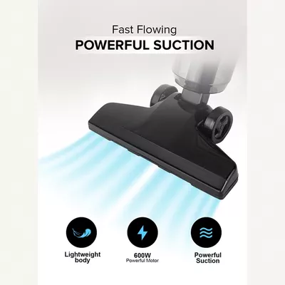 Geepas Stick And Handheld Vacuum Cleaner, HEPA Filter, 1.2L-5