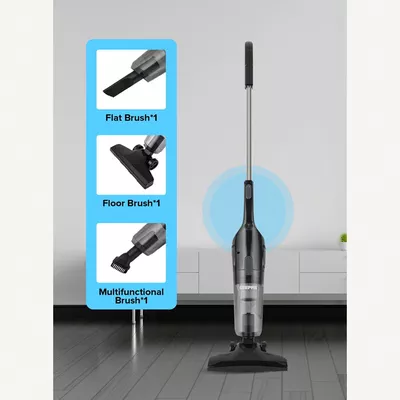 Geepas Stick And Handheld Vacuum Cleaner, HEPA Filter, 1.2L-3