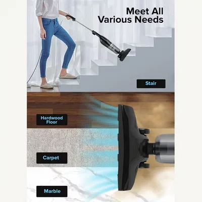 Geepas Stick And Handheld Vacuum Cleaner, HEPA Filter, 1.2L-7