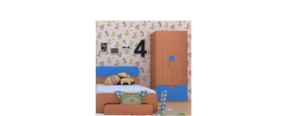 Wardrobe, 2 Door, Kids-0