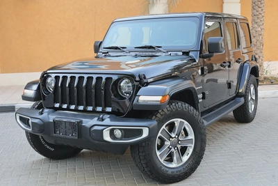 Jeep Wrangler Unlimited-SAHARA-2021-60000KM-GCC SPECS under warranty-1