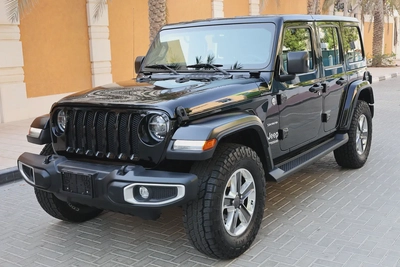 Jeep Wrangler Unlimited-SAHARA-2021-60000KM-GCC SPECS under warranty-5