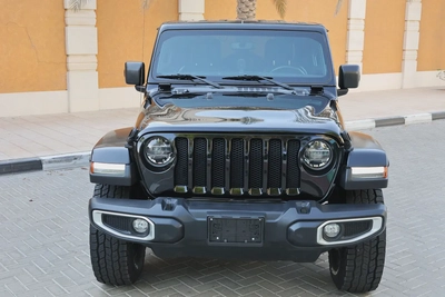 Jeep Wrangler Unlimited-SAHARA-2021-60000KM-GCC SPECS under warranty-8