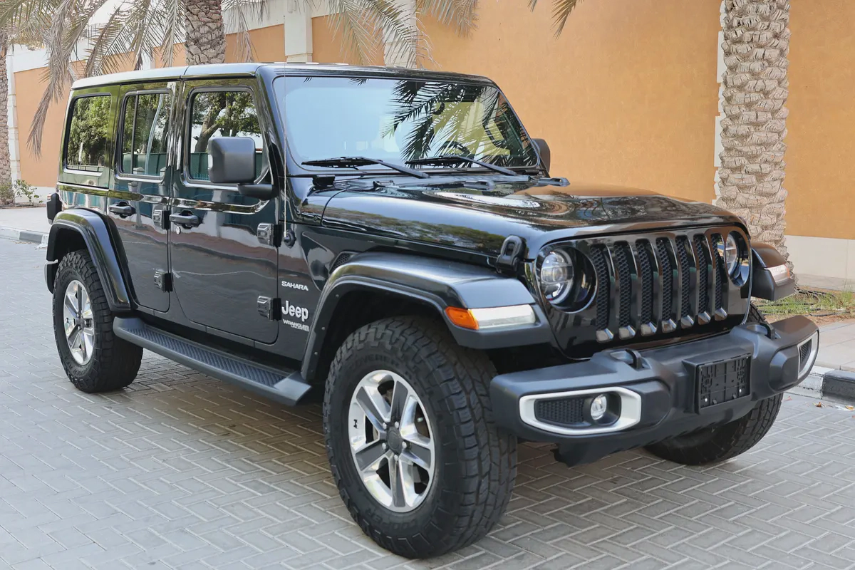 Jeep Wrangler Unlimited-SAHARA-2021-60000KM-GCC SPECS under warranty-4-4