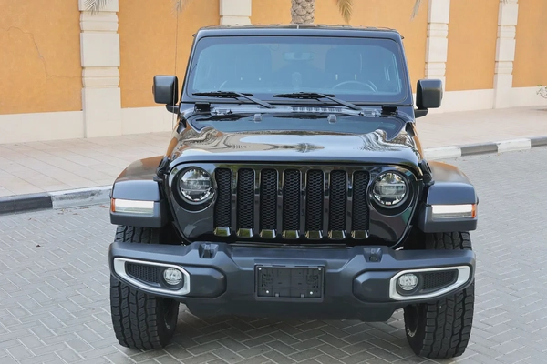 Jeep Wrangler Unlimited-SAHARA-2021-60000KM-GCC SPECS under warranty