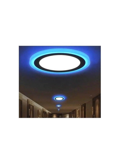 ABBASALI Ultra Slim 18w Round LED Panel Light Wall Mounted 8 Inch - White-0