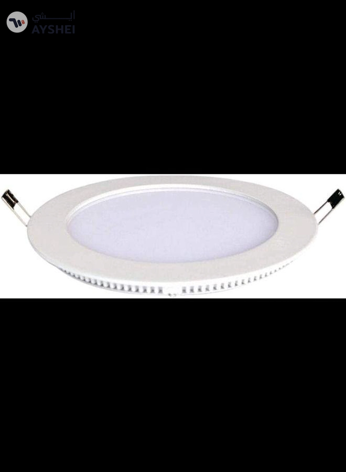 ABBASALI Ultra Slim 18w Round LED Panel Light Wall Mounted 8 Inch - White-4-4