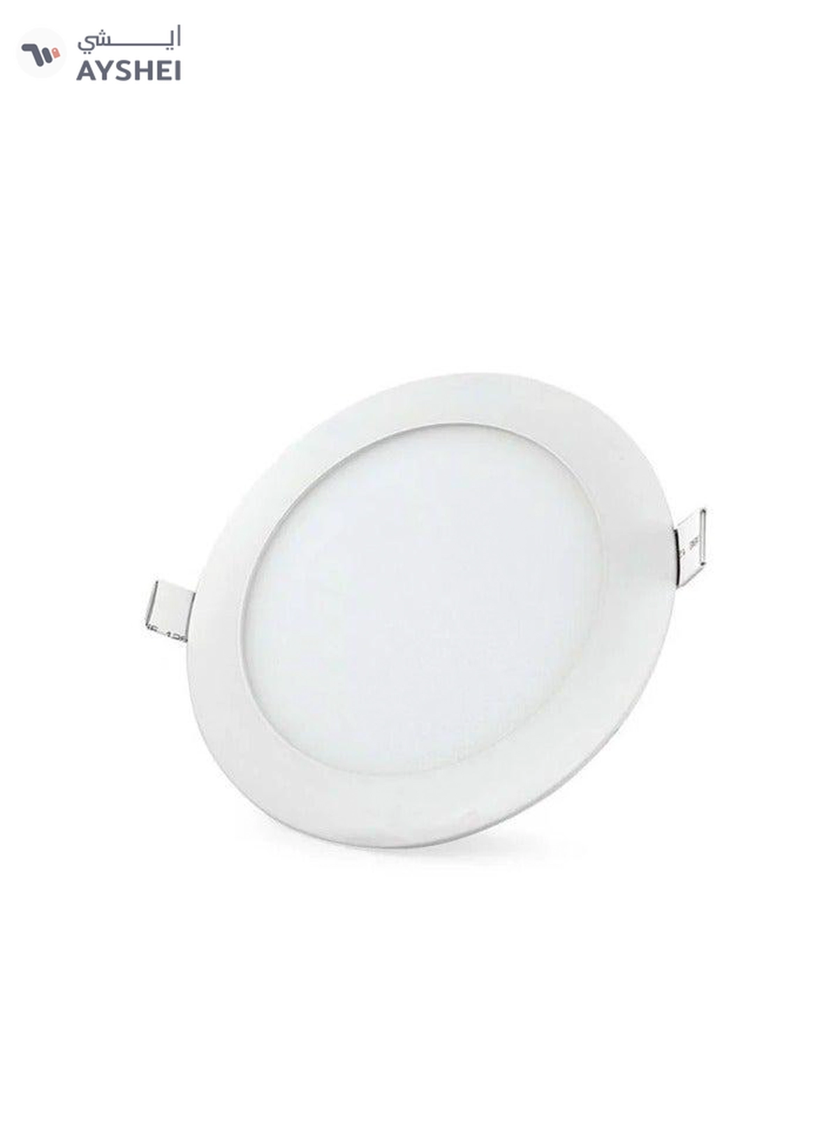 ABBASALI Ultra Slim 18w Round LED Panel Light Wall Mounted 8 Inch - White-5-5