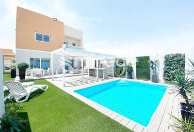 VILLA FOR RENT IN MANAZEL AL REEF 2, AL SAMHA-0