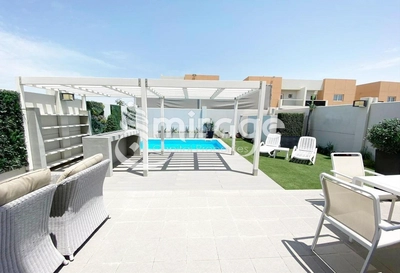 VILLA FOR RENT IN MANAZEL AL REEF 2, AL SAMHA-4