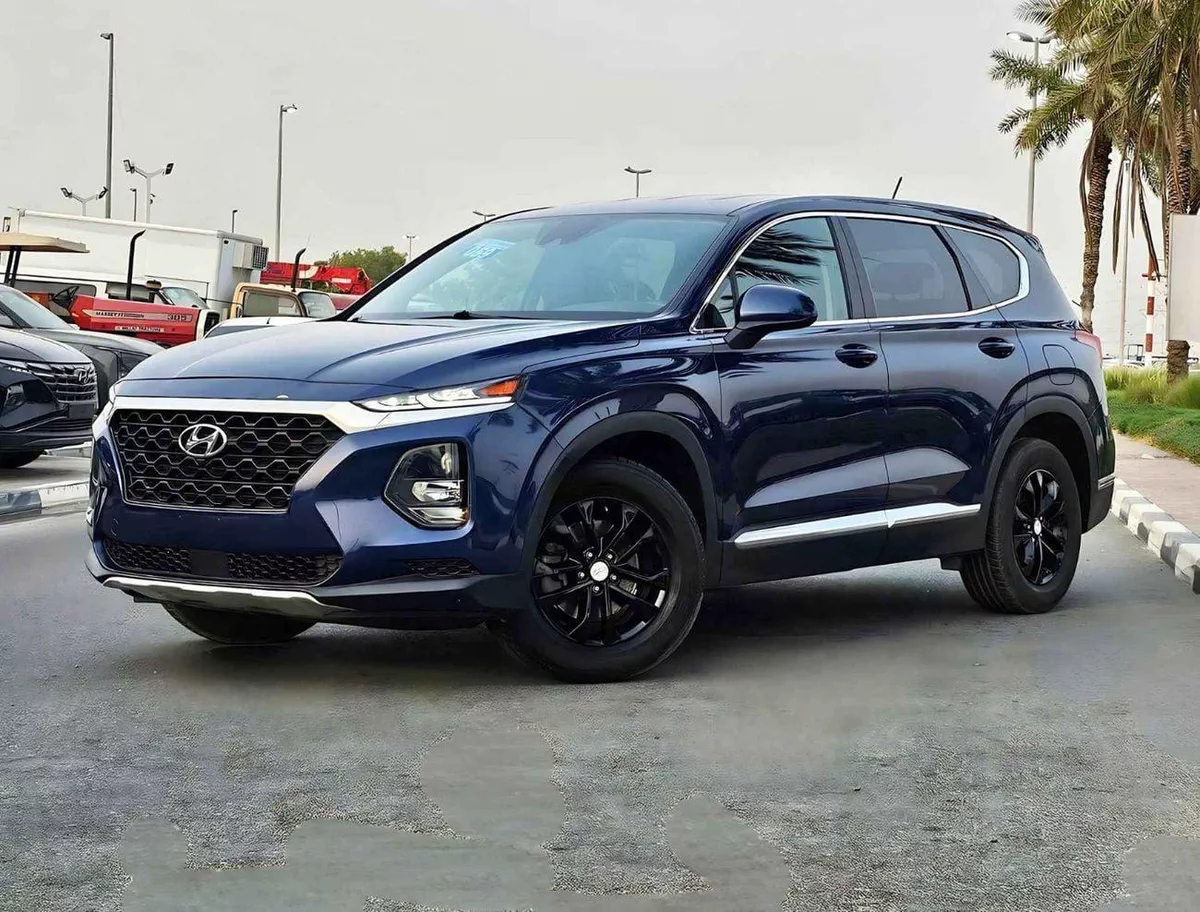 Hyundai Santa Fe STD (NON GCC) SE/ RADAR/ LANE ASSIST/ LEATHER SEATS/ DVD CAMERA/ EXPORT ONLY / LOT# 35098-1-0
