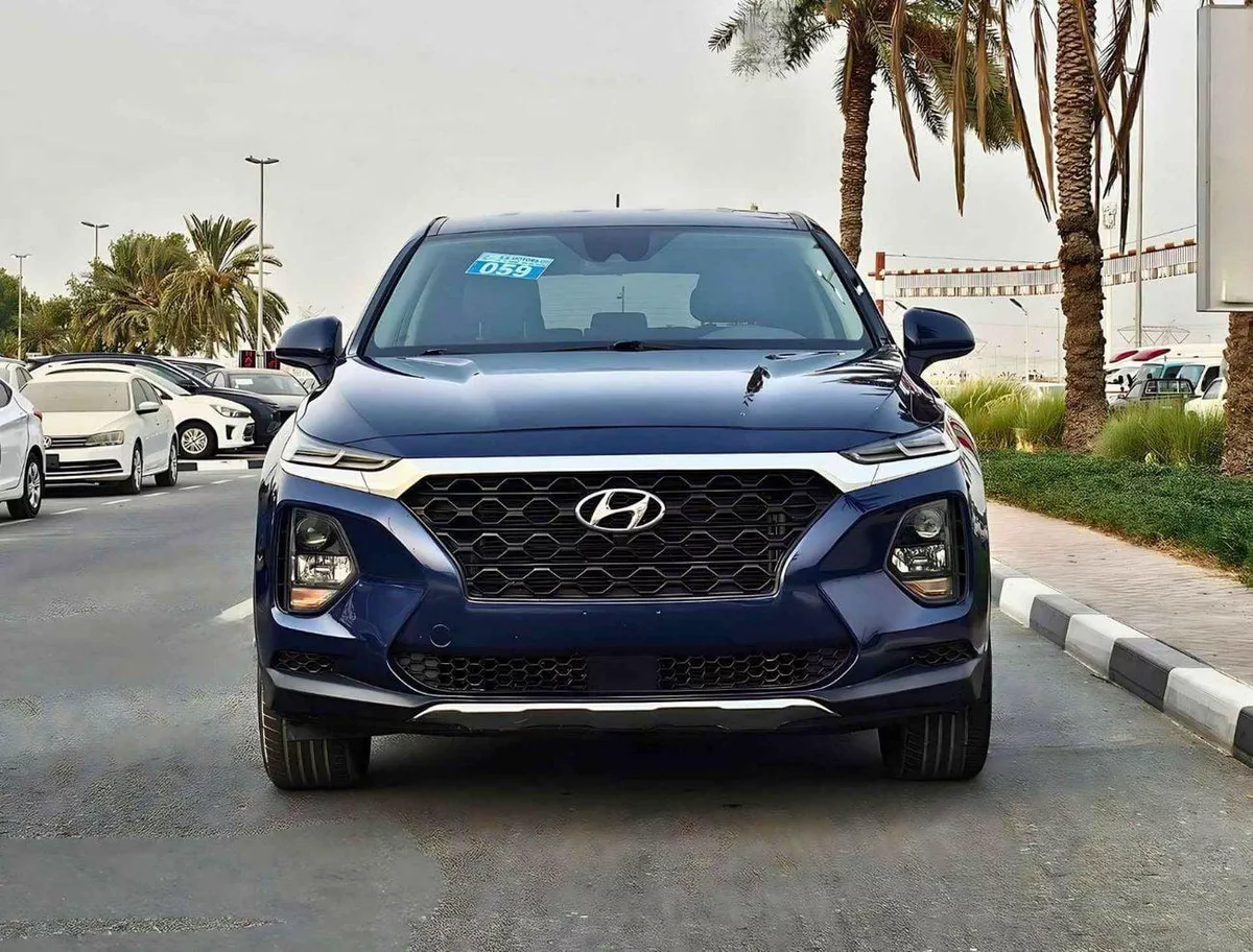 Hyundai Santa Fe STD (NON GCC) SE/ RADAR/ LANE ASSIST/ LEATHER SEATS/ DVD CAMERA/ EXPORT ONLY / LOT# 35098-2-0
