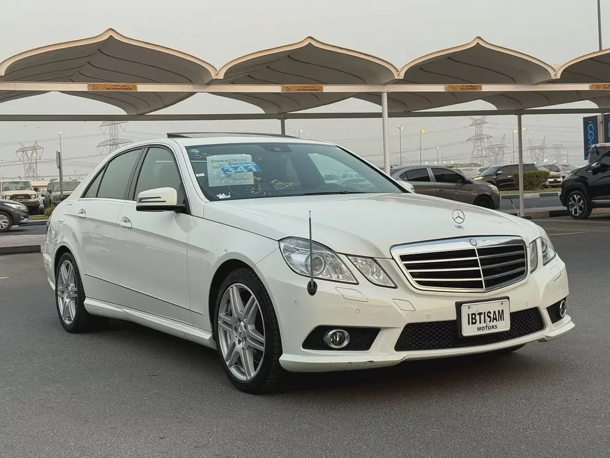 MERCEDES E 550 AMG - 2009 - 88,000 kms - FULL OPTION - JAPANESE SPEC-1-1