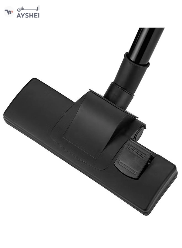 GEEPAS Cyclonic Vacuum Cleaner 1.5L Dust Bag Capacity, Lower Noise Design, Flexible Hose With handle Airflow Control, Pedal On/Off Switch, Automatic Cord Rewinder Function, Hepa Filtration System 1400 W GVC19024 Red Black