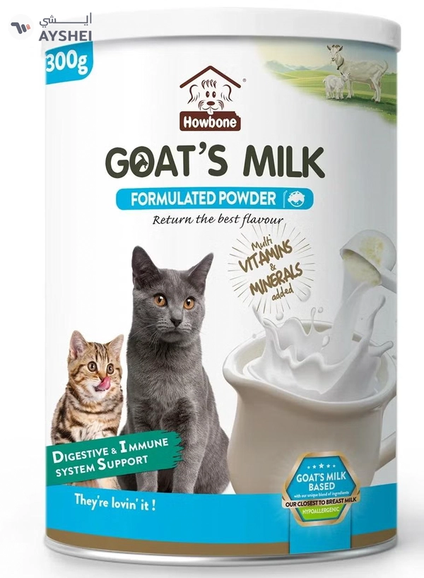 Howbone Goat's Milk Formulated Powder For Cats 300g