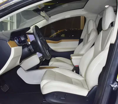 AED 2,360 EMi at 0% DP | Tesla Model X 100D - Long Range ( 2019 Model ) in Grey Color GCC Specs-10