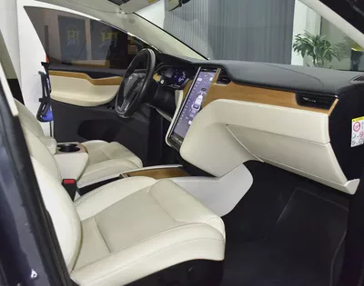 AED 2,360 EMi at 0% DP | Tesla Model X 100D - Long Range ( 2019 Model ) in Grey Color GCC Specs-11