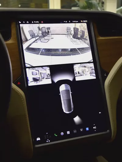 AED 2,360 EMi at 0% DP | Tesla Model X 100D - Long Range ( 2019 Model ) in Grey Color GCC Specs-14