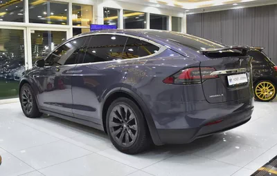AED 2,360 EMi at 0% DP | Tesla Model X 100D - Long Range ( 2019 Model ) in Grey Color GCC Specs-7