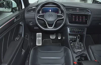 AED 2,280 EMi at 0% DP | Volkswagen Tiguan R-Line 4Motion ( 2024 Model ) in White Color GCC Specs-12
