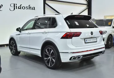 AED 2,280 EMi at 0% DP | Volkswagen Tiguan R-Line 4Motion ( 2024 Model ) in White Color GCC Specs-7