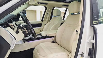 RANGE ROVER - VOGUE - HSE - V 8 P530 - GCC SPECS - UNDER WARRANTY - 2024 MODEL - WHITE/WHITE-8