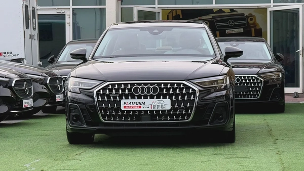 اودي A8L موديل ٢٠٢٦ خليجي تحت الضمان2026 Audi A8L quattro - GCC Specs - Brand New