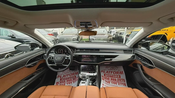اودي A8L موديل ٢٠٢٦ خليجي تحت الضمان2026 Audi A8L quattro - GCC Specs - Brand New