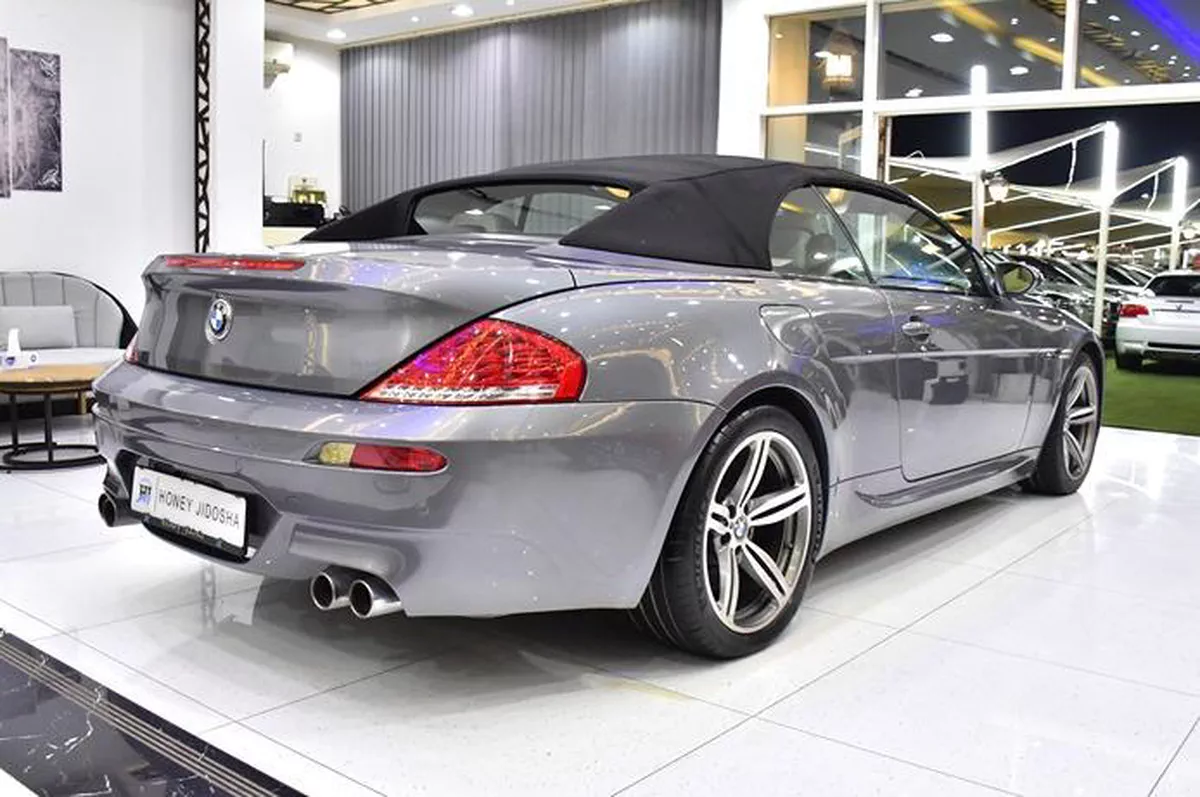 BMW M6 Convertible ( 2008 Model ) in Gray Color American Specs-1-1