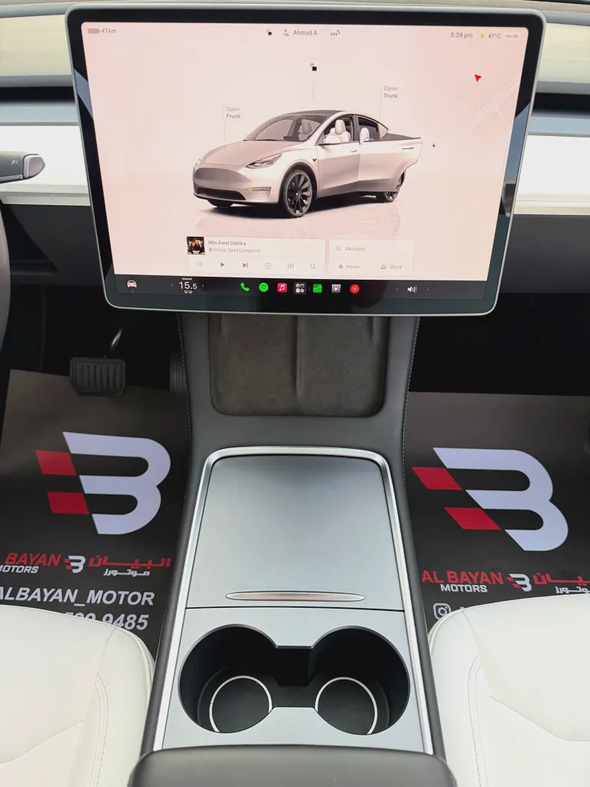 تسلا موديل واي ستاندرد ابيض / ابيض خليجي Tesla Model Y Standard 2024 GCC Specs-11-11