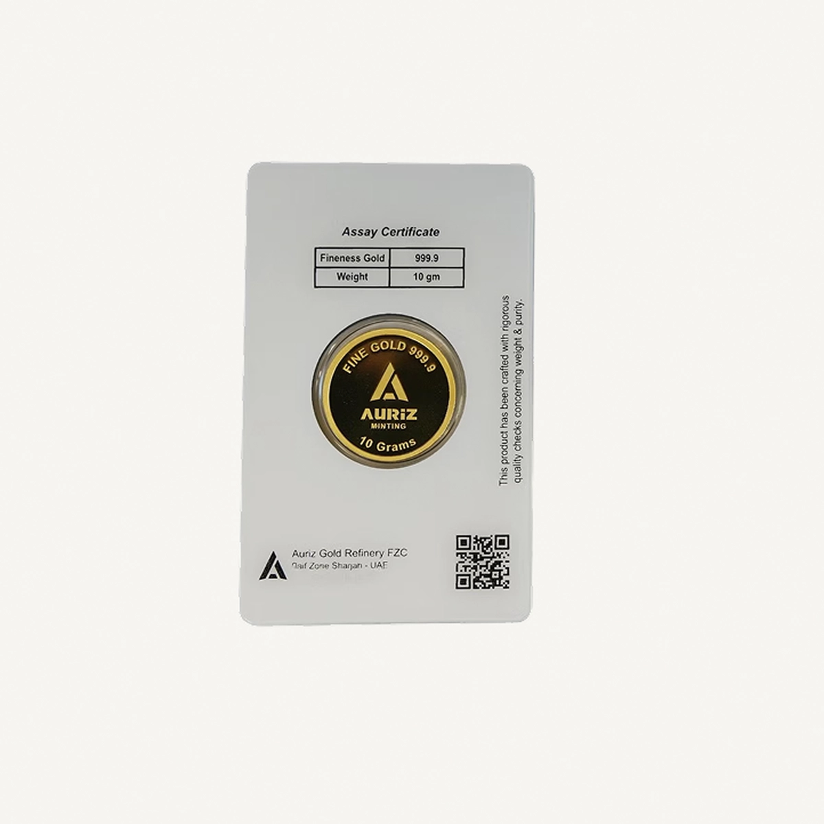 Auriz Minting 10gm 24K Gold Coin - Variable Design-1-1