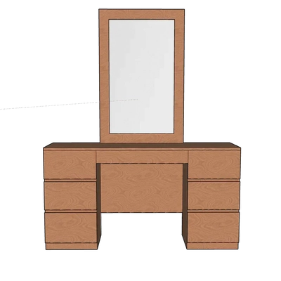 Dresser with Mirror, CD10-0