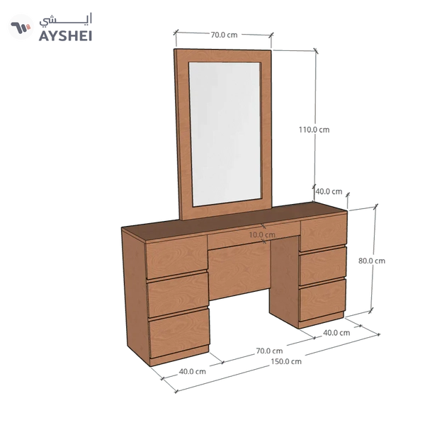 Dresser with Mirror, CD10