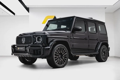 2025 MERCEDES BENZ G63 AMG. GCC | FULL CARBON | DOUBLE NIGHT PACKAGE | OBSIDIAN BLACK-0