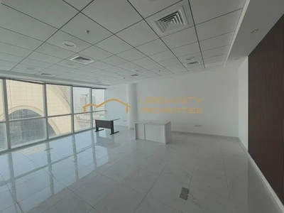 Unfurnished Office for Rent in B2B Tower, Business Bay | 586 Sq. Ft. | Fully Fitted + 1 Parking-2