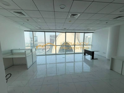 Unfurnished Office for Rent in B2B Tower, Business Bay | 586 Sq. Ft. | Fully Fitted + 1 Parking-5