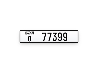 Plates Numbers Dubai-0