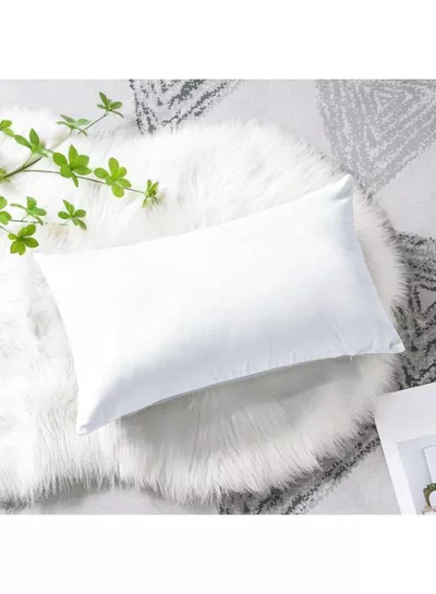 King Size Bed Pillow – Cooling Down Alternative Fill Pillow with 100% Cotton Cover, Soft & Supportive for Back, Side & Stomach Sleepers, 50x70 cm-3