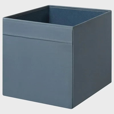 DRÖNA Storage Box - Blue, 33x38x33 cm-0
