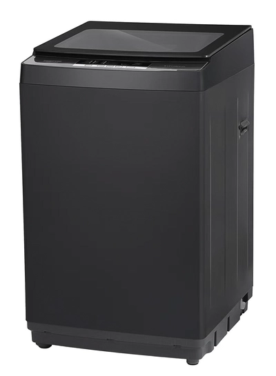 GEEPAS 10 kg Fully Automatic Top Loader Washing Machine | Auto-Imbalance, Gentle Fabric Care, Fuzzy Logic, Child Lock, Stainless Steel Drum | 1 Year Warranty 10 kg 550 W GFWM1109GX Black-0