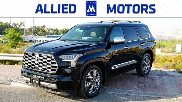 2026 TOYOTA SEQUOIA CAPSTONE 3.5L V6 I FORCE MAX BRAND NEW 0KM