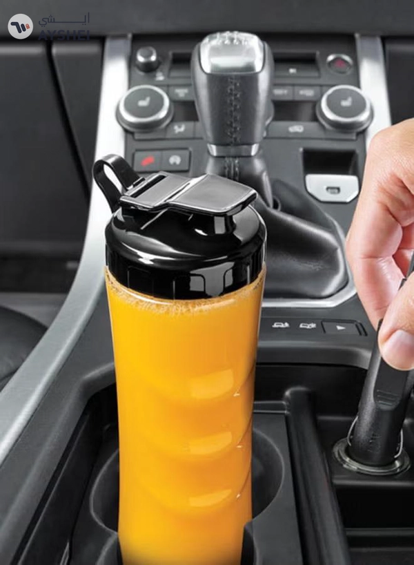 BLACK+DECKER Sports Blender/Smoothie Maker, 6-Piece Set with 500ml & 300ml BPA-Free Sports Bottles, 21,500 RPM Turbo Speed, Stainless Steel Blades for Ice & Frozen Fruits, 500 ml 300 W SBX300-B5 Black/Silver/Clear