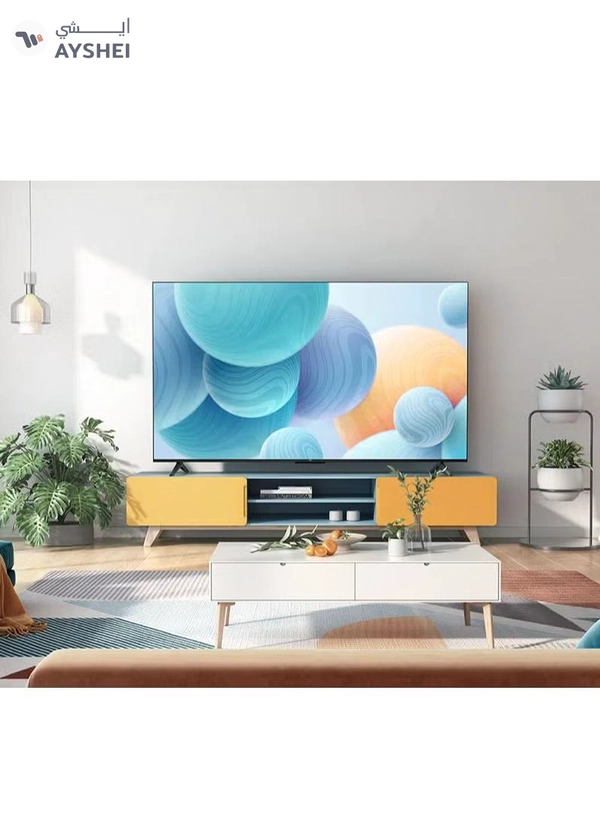 TCL 55 Inch P655 4K UHD Smart TV with AiPQ Processor, Dolby Audio, HDR 10, Dynamic Color Enhancement, Metallic Bezel-less & Google TV 55P655 Black