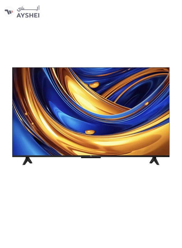 TCL 55 Inch P655 4K UHD Smart TV with AiPQ Processor, Dolby Audio, HDR 10, Dynamic Color Enhancement, Metallic Bezel-less & Google TV 55P655 Black